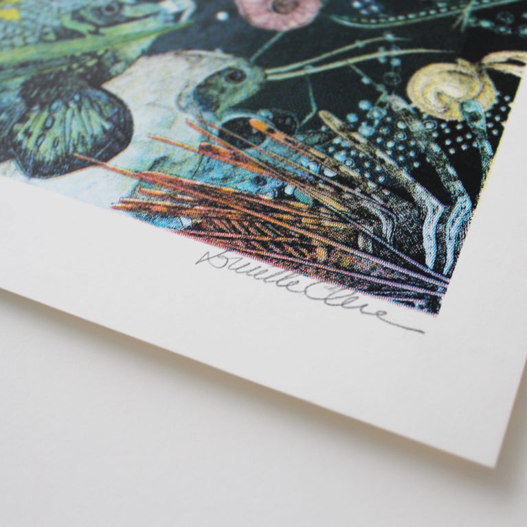 Lucille Clerc Blisters Print Club London Screen Print