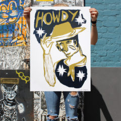 Lucille Moore Blisters Print Club London Screen Print