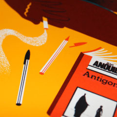 Margaux Carpentier Blisters Print Club London Screen Print