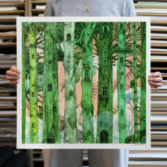 City of trees Lucille Clerc Print Club London Screen Print