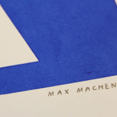 Happy Sunflower Max Machen Print Club London Screen Print