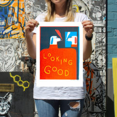 Looking Good Max Machen Print Club London Screen Print