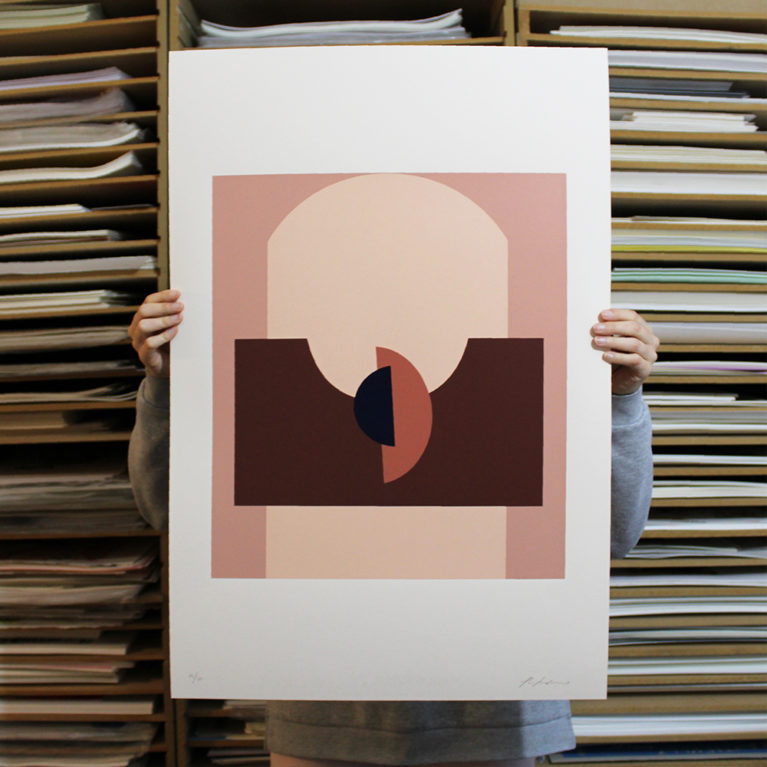 Deconstruction Hannah Ludnow Print Club London Screen Print