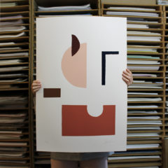 Deconstruction Hannah Ludnow Print Club London Screen Print