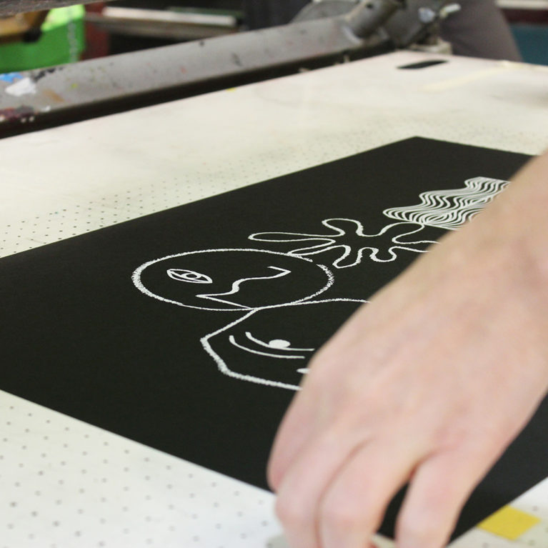 Rose Stallard Originals Print Club London Screen Print