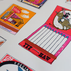 Charlotte Farmer Print Club London Screen Print