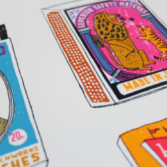 Charlotte Farmer Print Club London Screen Print