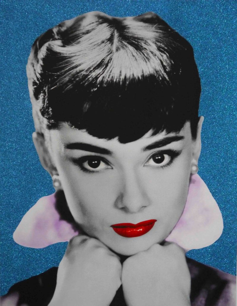 Audrey Hepburn IV David Studwell Print Club London Screen Print