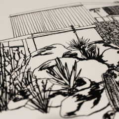 Lucy Mahon Palm Springs Print Club London Screen Print