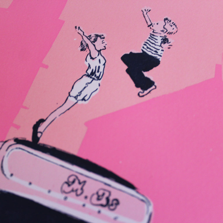 Anna Marrow Print Club London Screen Print