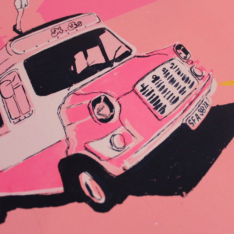 Anna Marrow Print Club London Screen Print