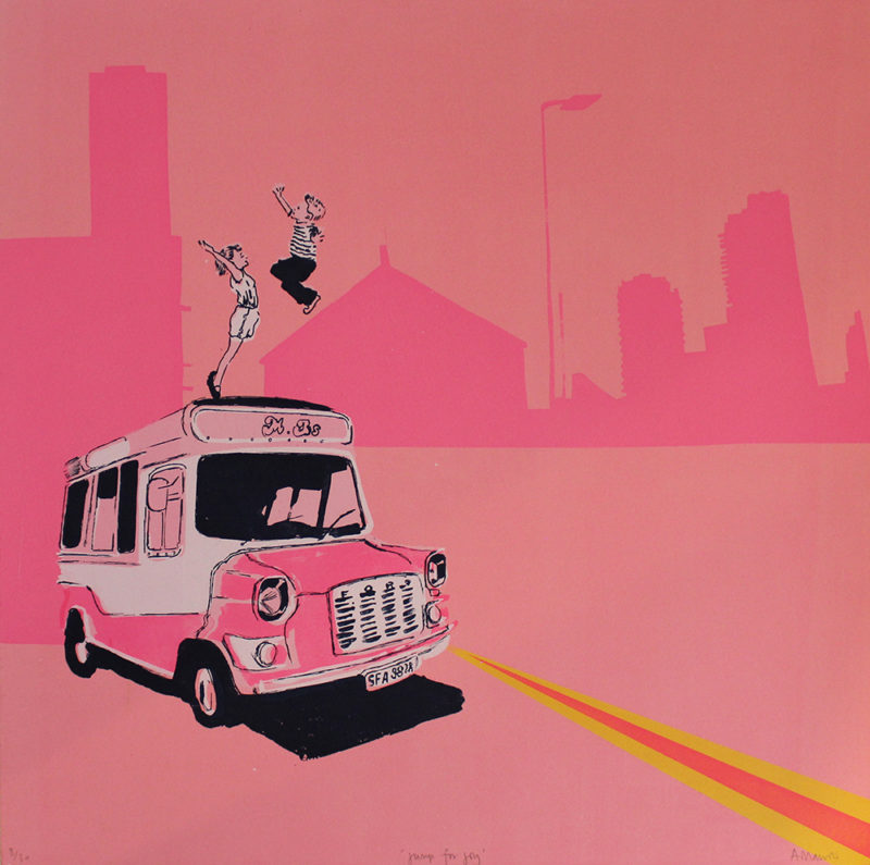 Anna Marrow Print Club London Screen Print