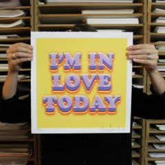 Oli Fowler Print Club London Screen Print