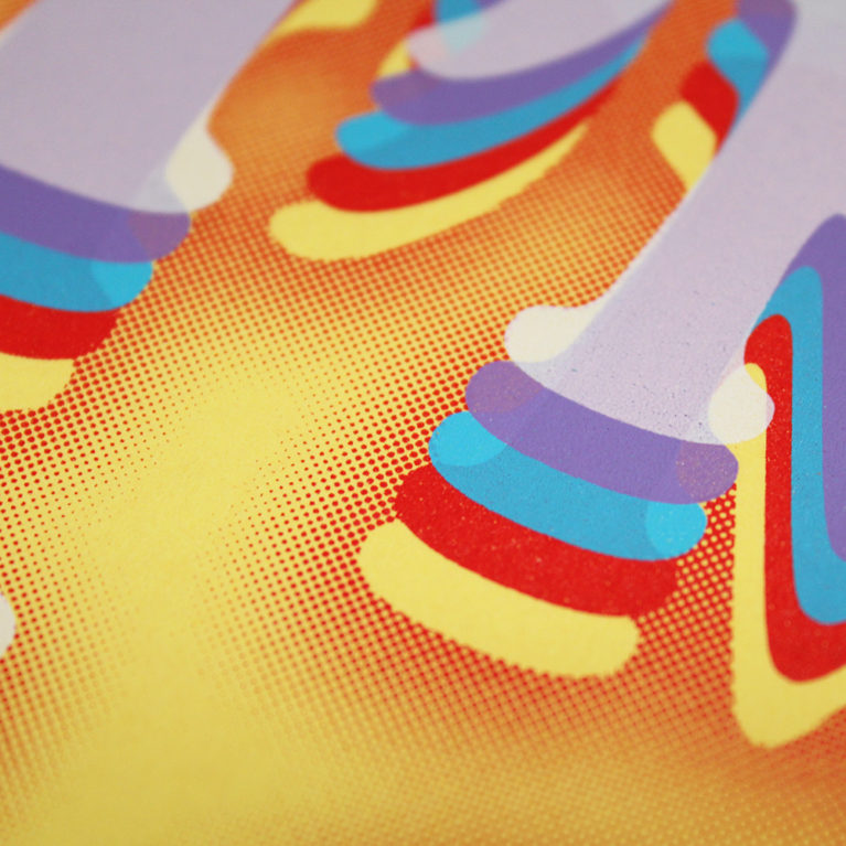 Oli Fowler Print Club London Screen Print