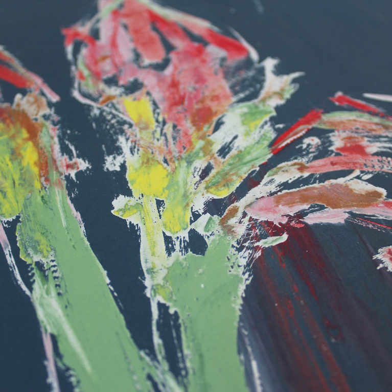 M.E Ster-Molnar Print Club London Screen Print