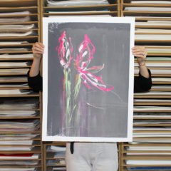 M.E Ster-Molnar Print Club London Screen Print