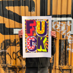 Ben Rider Print Club London Screenprint