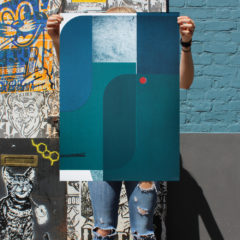 Angus Vasili Print Club London Screen Print