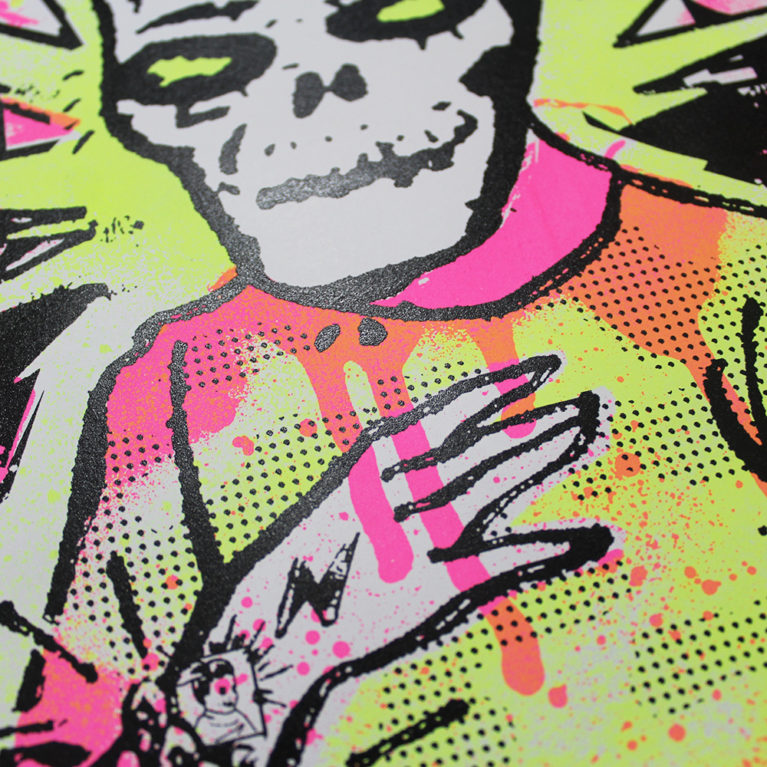 Ben Rider Print Club London Screen Print