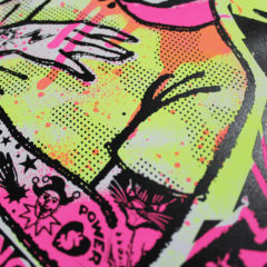 Ben Rider Print Club London Screen Print