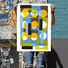jonathan Lawes Print Club London Screen Print
