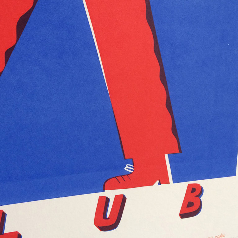 Max Machen Print Club London Screen Print