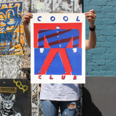 Max Machen Print Club London Screen Print