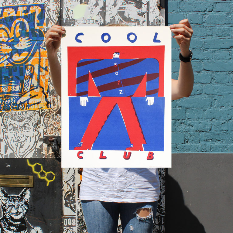 Max Machen Print Club London Screen Print