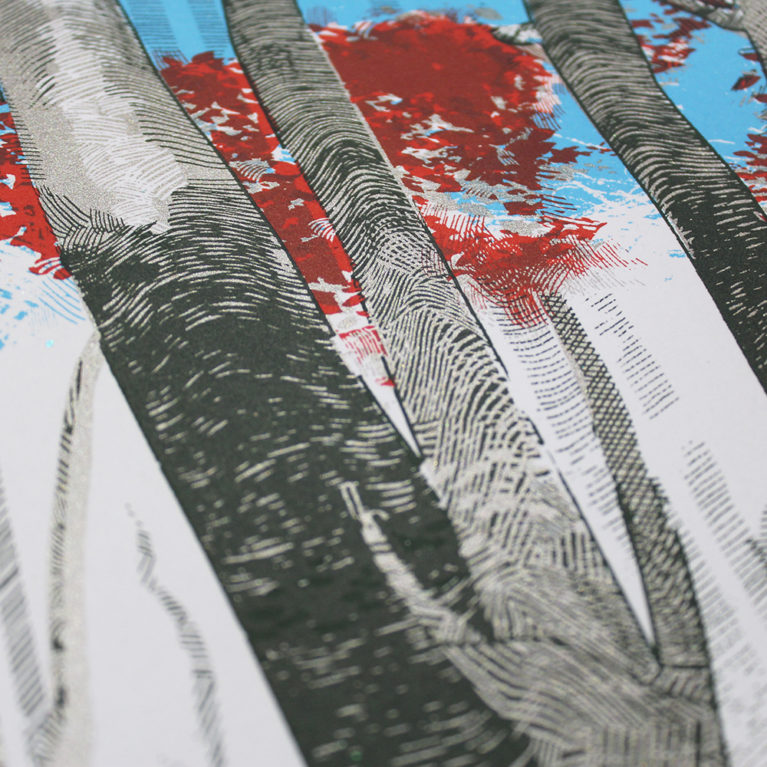 Chris Keegan Print Club London Screen Print