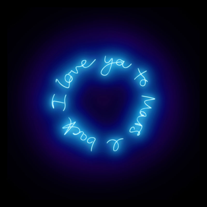 To Mars and Back Lauren Baker Screen Print Print Club London