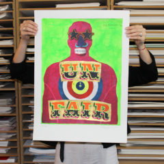 Will Blanchard Print Club London Screen Print