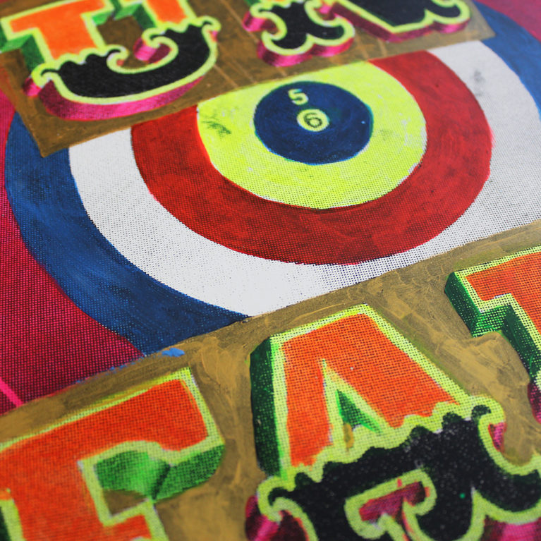 Will Blanchard Print Club London Screen Print