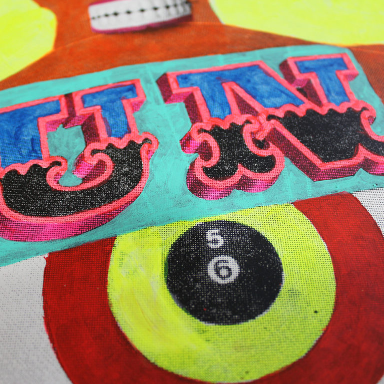 Will Blanchard Print Club London Screen Print