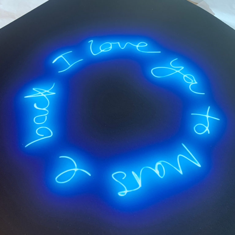 To Mars and Back Lauren Baker Screen Print Print Club London