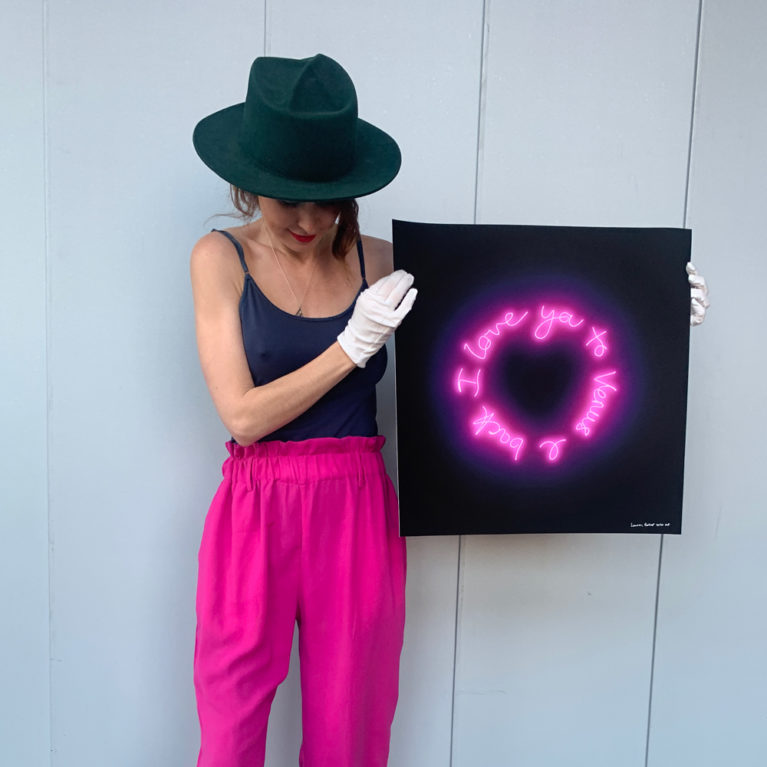 To Venus and Back Lauren Baker Screen Print Print Club London