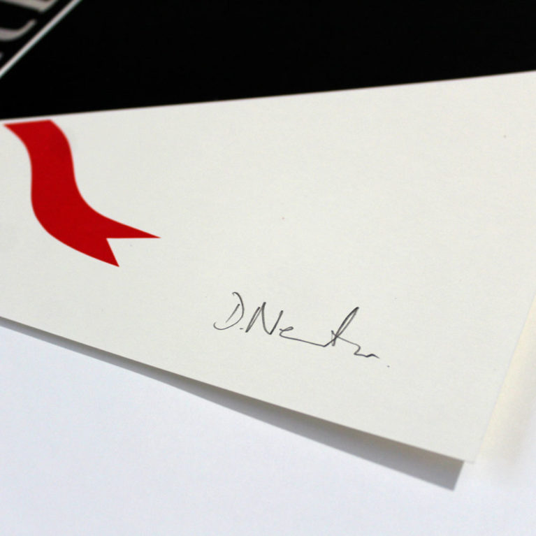 Read Me David Newton Print Club London Screen Print avid-Newton1