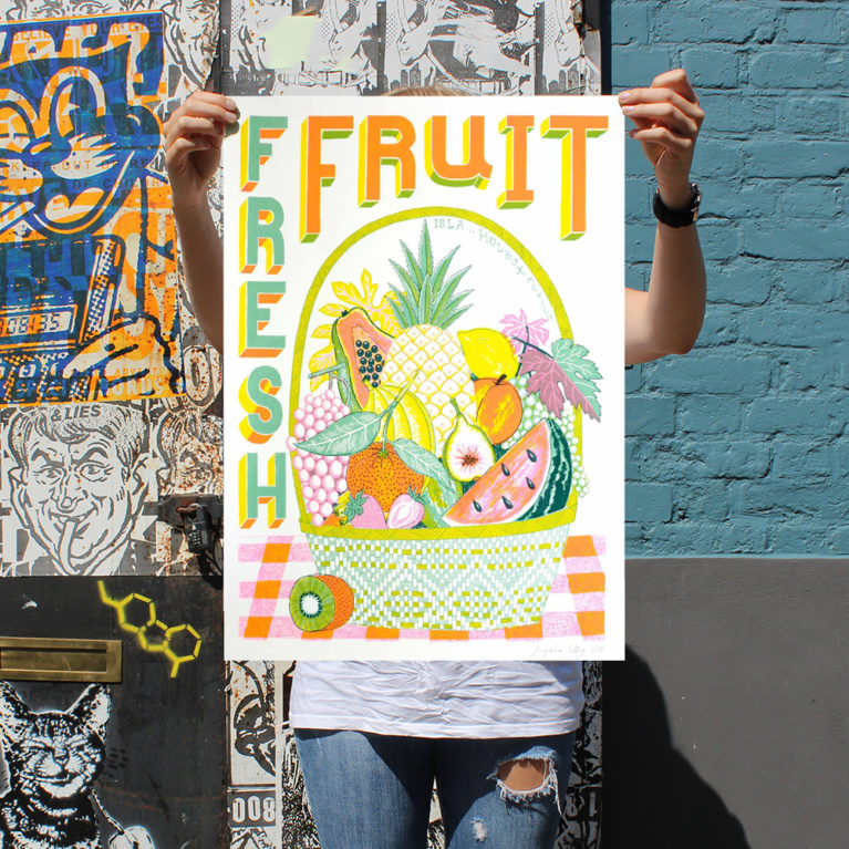 Jacqueline Colley Print Club London Screen Print