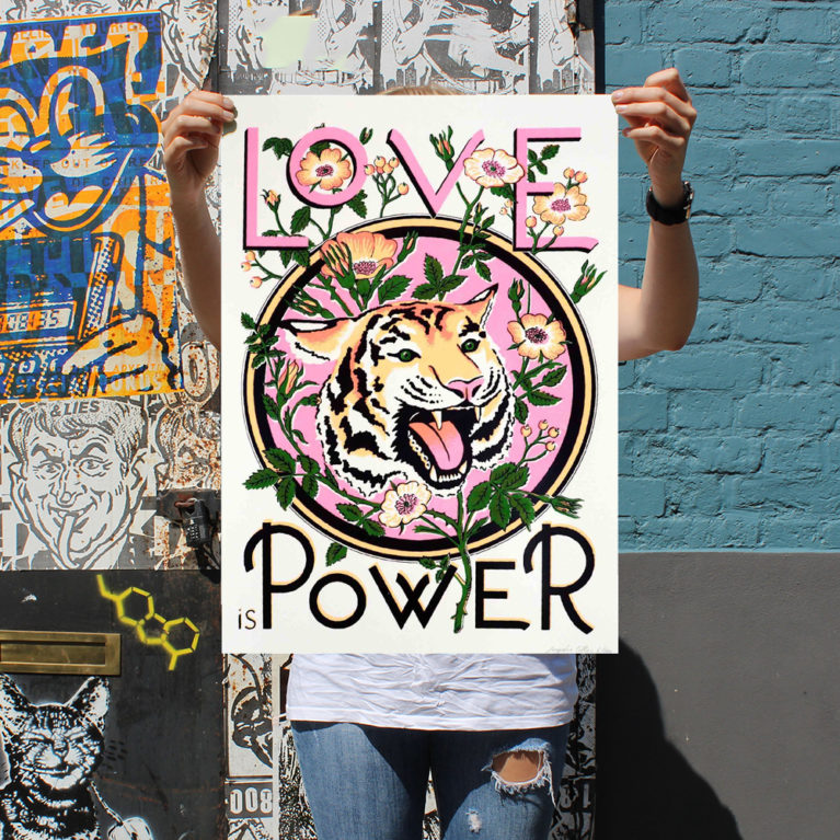 Jacqueline Colley Print Club London Screen Print