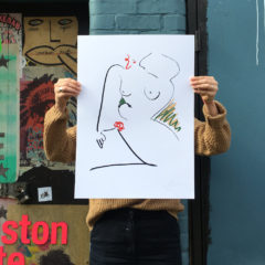 Alexandria Coe Print Club London Screen Print