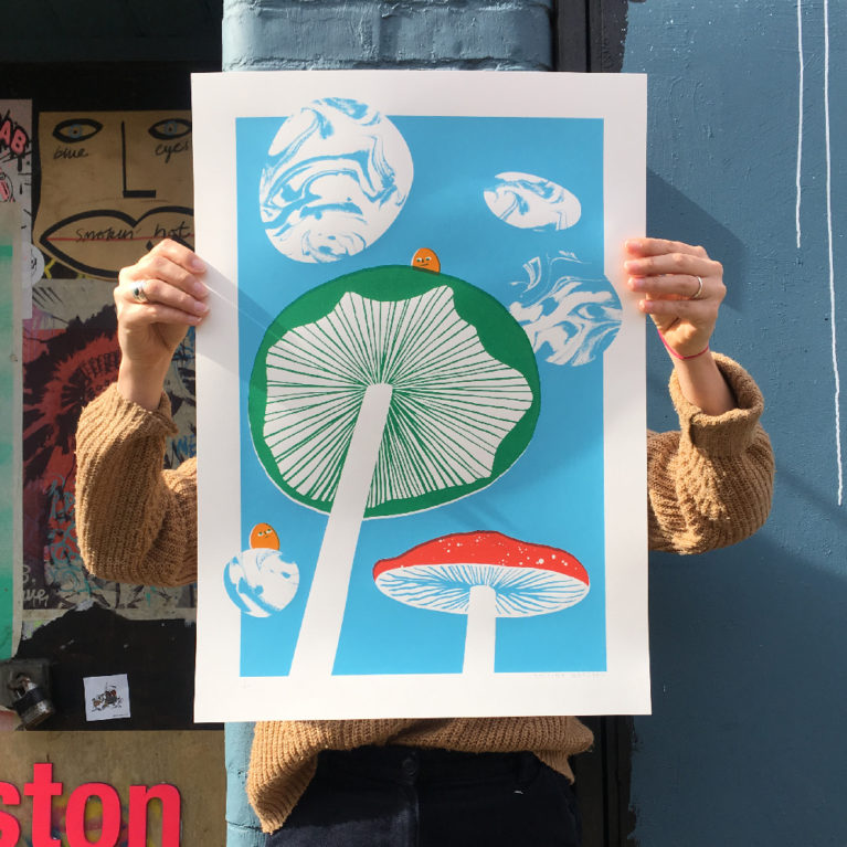 Natasha Searston Print Club London Screen Print