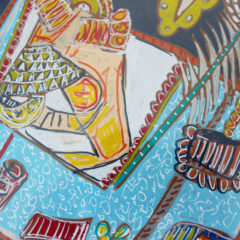 Alec Cumming Original Painting Print Club London