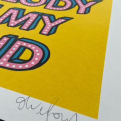 Oli Fowler Print Club London Screen Print