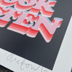 Oli Fowler Print Club London Screen Print