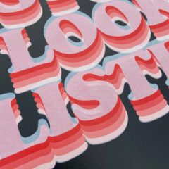 Oli Fowler Print Club London Screen Print