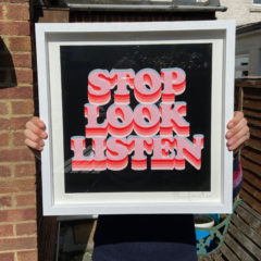 Oli Fowler Print Club London Screen Print