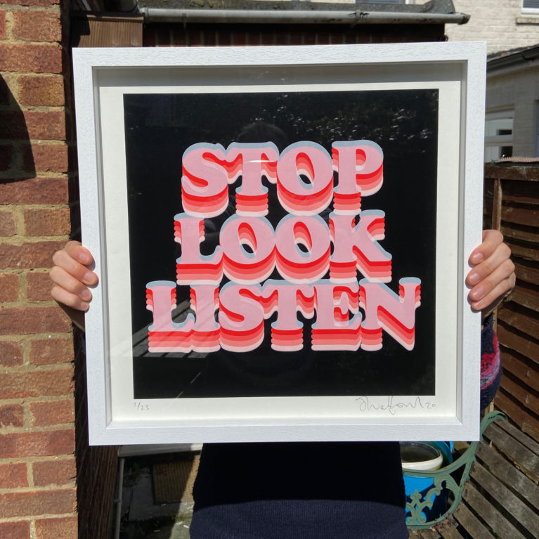 Oli Fowler Print Club London Screen Print