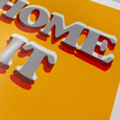 Oli Fowler Print Club London Screen Print