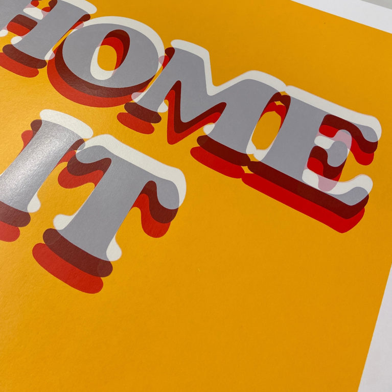 Oli Fowler Print Club London Screen Print