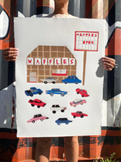 Jacqueline Colley Print Club London Screen Print