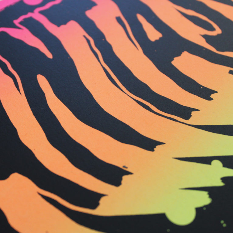 Ben Rider Print Club London Screen Print